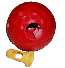 treat ball with insert that holds treats in removed (ball undamaged elsewhere)